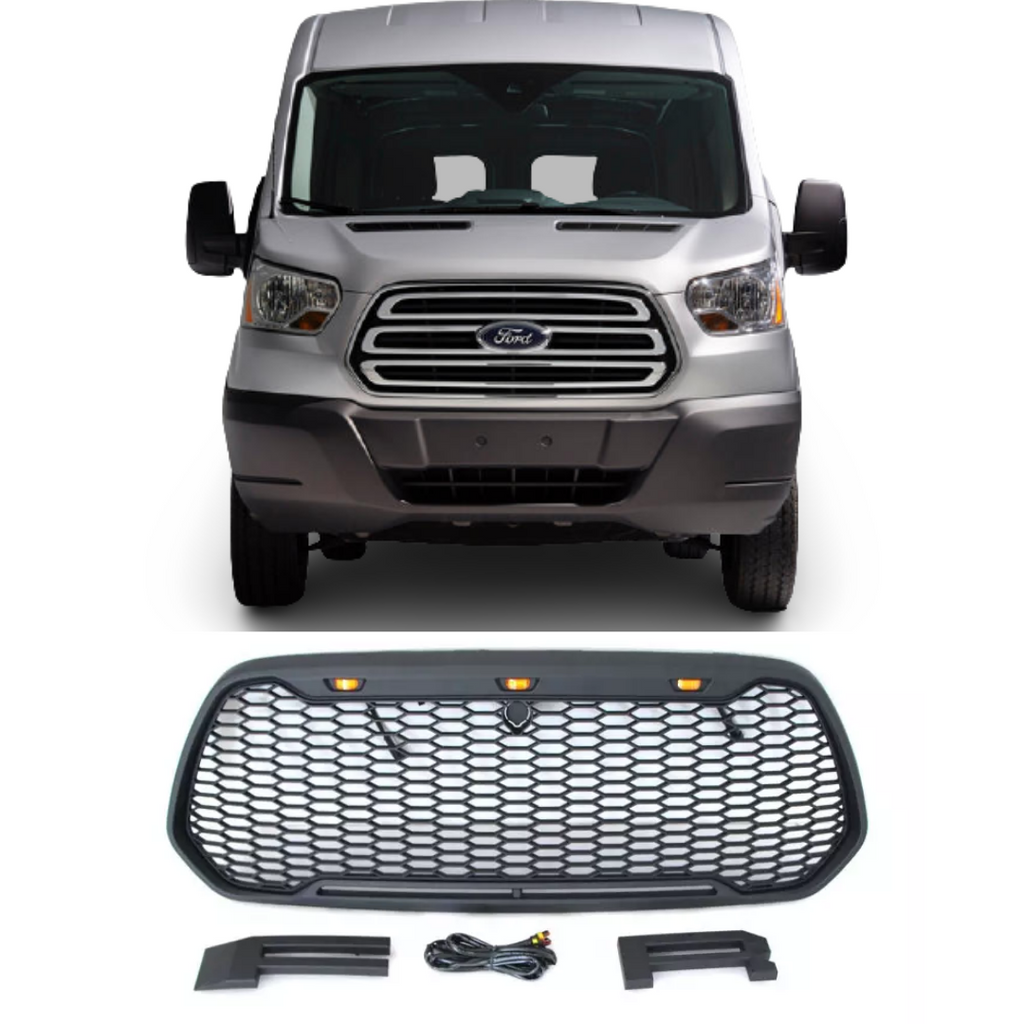 Ford Trans Raptor 2014-2019 Ford Transit (US Version) Raptor Style Grill With Letters an ...