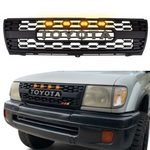 TRD Pro Grill For 1997 1998 1999 2000 Toyota Tacoma With Letters & LED Lights