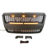 Grille For 2006-2010 Raptor Style Ford Explorer /Sport Trac Models Grill With Letters and Lights