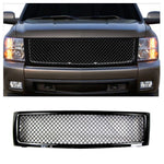 Grill for 2007 2008 2009 2010 2011 2012 2013 Chevy Silverado 1500 Mesh Front Hood Bumper Grille