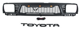 CNCT 1995 1996 1997 Toyota Tacoma Mesh Style Front Grill With LED Lights