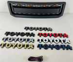 CNCT 2002-2009 Toyota Land Cruiser LC120 TRD Grill with Emblem and Lights
