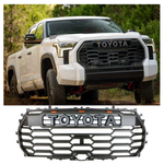 2022 Toyota Tundra TRD PRO Style Grille Grill With 3 LED Lights and Emblem & LED Bar
