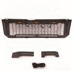 Front Grille for 2008-2013 Ford Escape Kuga Raptor Style Grill W/Letters & LED