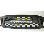 Grill fit for 2001-2004 Toyota Tacoma TRD Raptor Style Front Grille With LED Lights