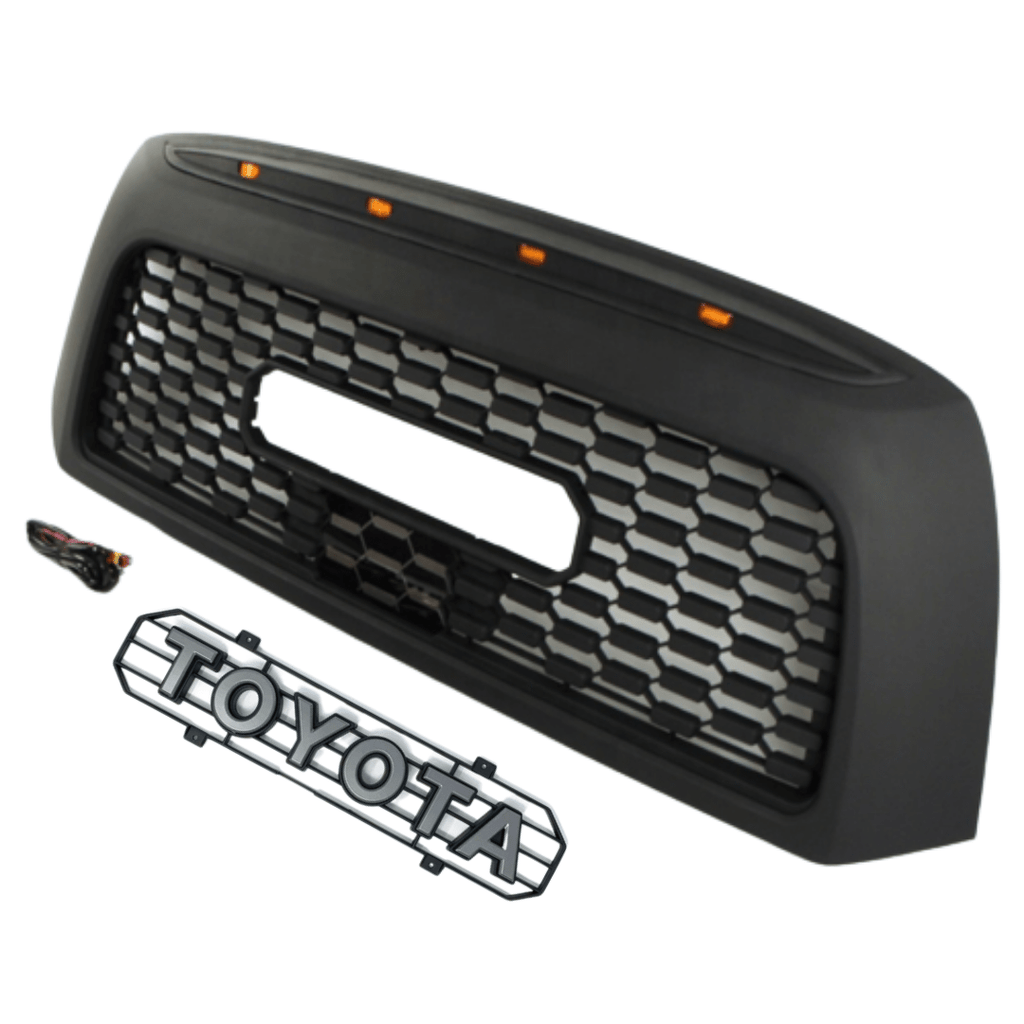 To1200337 2009 2010 2011 2012 2013 Toyota Tundra Grill, TRD Pro Grille With Embl ...
