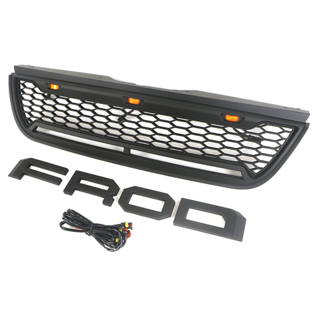 Explore Raptor Grille 2002 2003 2004 2005 Ford Explorer Front Bumper Grill Raptor Grille Wit ...