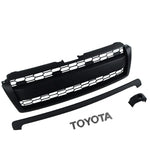 Grille for 2010-2014 Toyota Land Cruiser Prado Grill With Emblem and LED Lights