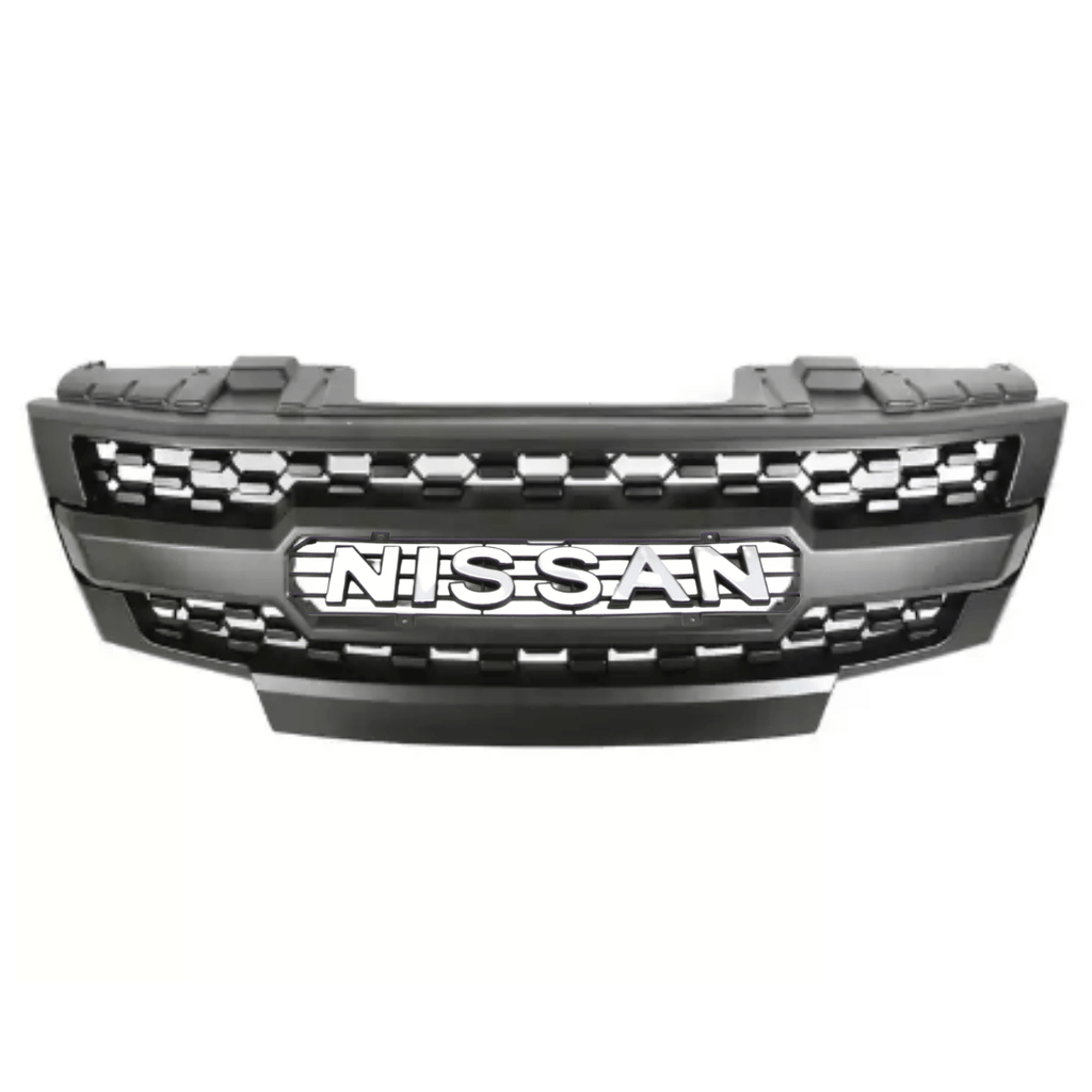 CNCT 2009-2015 Nissan Frontier Raptor Style Front Grill Grille W/ Embl