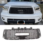 Grille For 2010-2013 Toyota Tundra Front Bumper Grill Insert Black Mesh