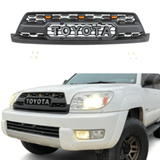 2003 2004 2005 Toyota 4runner Grille TRD PRO Style Grill Matte Black W/ Emblem & LED Lights