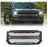 CNCT 2016-2018 Chevrolet Silverado 1500 Front Grille W/ Side Lights & Letters