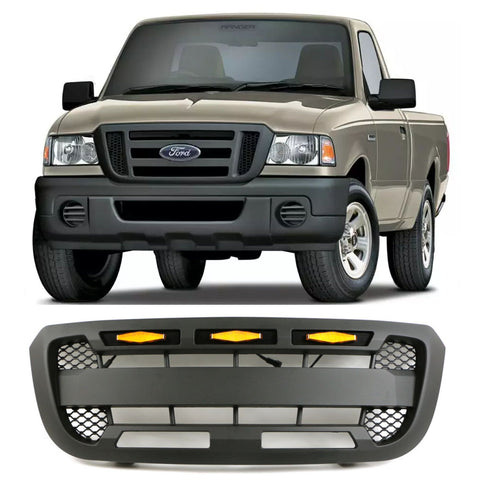 2004-2011 Raptor Style Grille for Ford Ranger with Letters and Lights