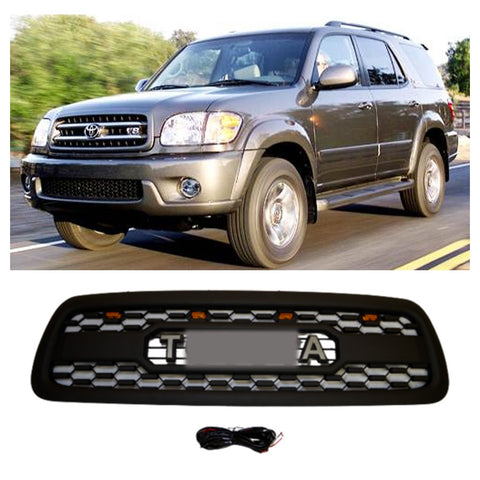 Grille Fit For TOYOTA SEQUOIA TRD 2001-2004 Grill with Letters